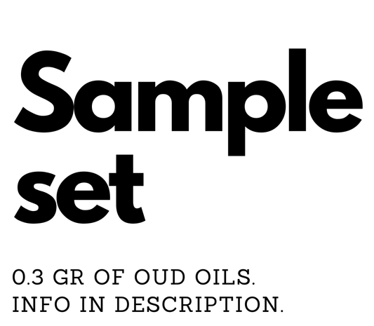 Sample set Oud oils